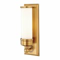 Hudson Valley Everett One Light Bath Bracket 371-AGB